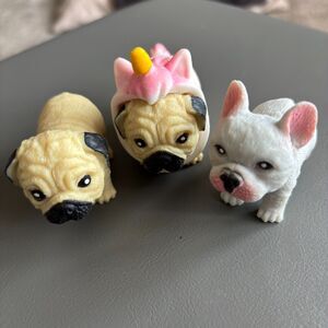3 Sea & Sky French Bulldog & Pug Pocket Pups Squishy Sensory/ Autism/ Stress 3"